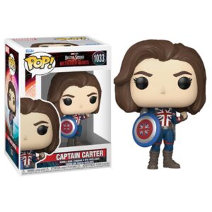 Funko Pop! Marvel: Captain Carter. Doctor Strange Multiverse fo Madness n. 1033. Action Figure cm 10. Funko