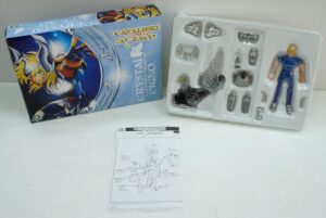 Crystal il Cigno. Saint Seiya – I Cavalieri dello Zodiaco. Action Figure cm 17 Completo. Giochi Preziosi