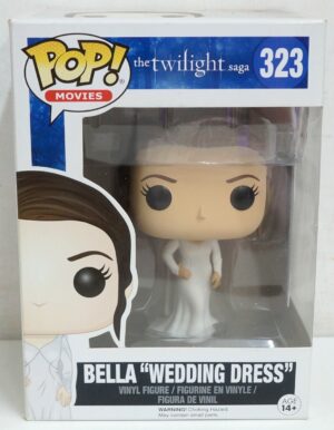 Funko Pop! Movies: Bella Wedding Dress. The Twilight Saga n. 323. Action Figure cm 10. Funko