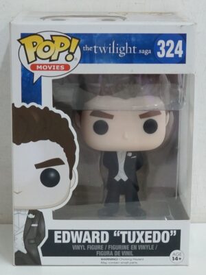 Funko Pop! Movies: Edward Tuxedo. The Twilight Saga n. 324. Action Figure cm 10. Funko