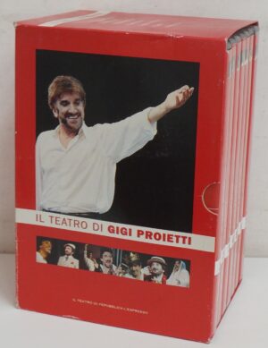 Il Teatro di Gigi Proietti - Raccolta Completa (7 DVD) con Cofanetto - Versione da edicola - DVD in Italiano