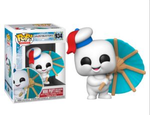Funko Pop! Movies: Mini Puft with Cocktail Umbrella. Gostbusters Afterlife n. 934. Action Figure cm 10. Funko