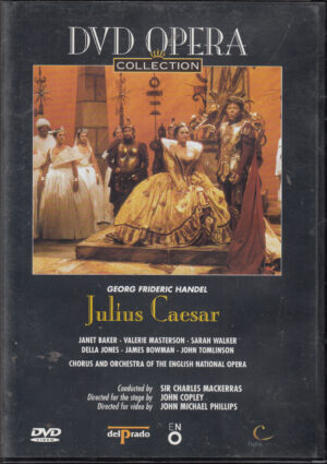 Julius Caesar - Georg Friederic Handel (Opera Completa DVD) Janet Baker - Audio Italiano Sottotitoli Inglese. Versione da edicola