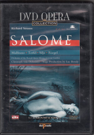 Salome - Richard Strauss (Opera Completa DVD) Chaterine Malfitano - DVD in Inglese. NTSC Versione da edicola