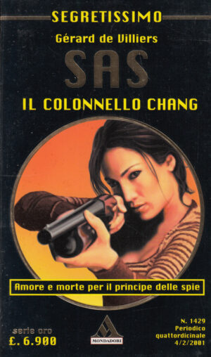 Il Colonnello Chang di Gerard de Villers - Segretissimo SAS n. 1429 ed. Mondadori