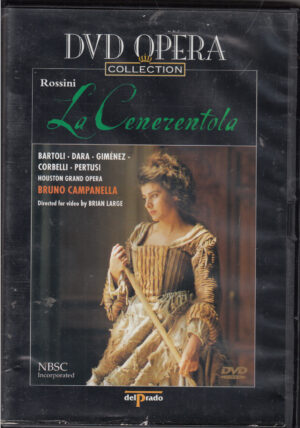 La Cenerentola - Gioachino Rossini (Opera Completa DVD) Cecilia Bartoli - DVD in Inglese. NTSC Versione da edicola