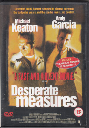 Desperate Measures - Andy Garcia (Edizione Regno Unito) DVD in Inglese