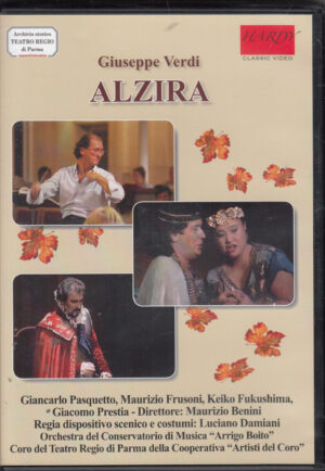 Alzira - Giuseppe Verdi - Due Atti (Giacomo Prestia) - DVD in Italiano