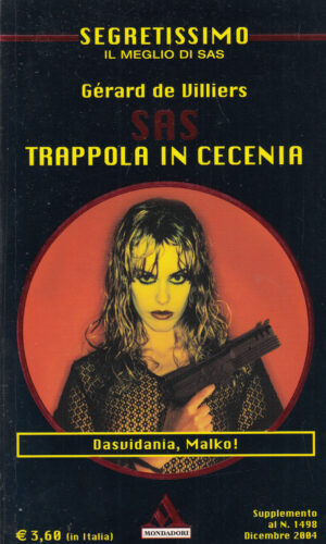 Trappola in Cecenia di Gerard de Villiers - Segretissimo SAS n. 20 ed. Mondadori