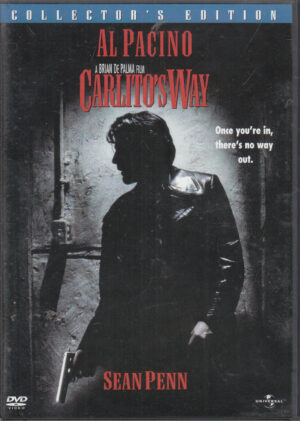Carlito's Way (Al Pacino) - DVD Edizione Stati Uniti NTSC Regione 1, Lingua Inglese