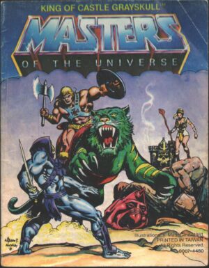 MOTU - King of castle grayskull - Mini comic (Multilingua in Italiano, tedesco) Masters of the Universe - Mattel 1981