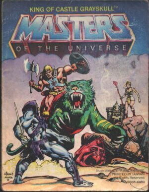 MOTU - King of castle grayskull - Mini comic (Multilingua in Italiano, tedesco) Masters of the Universe - Mattel 1981