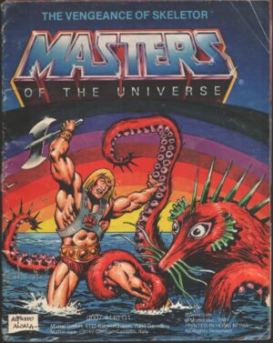 MOTU - The venegance of Skeletor - Mini comic (Multilingua in Italiano, tedesco) Masters of the Universe - Mattel 1981