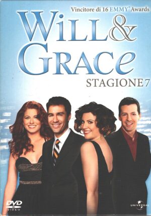 Will & Grace - Stagione 7 Completa (Episodi 1-24) (4 DVD) con Cofanetto - DVD in Italiano