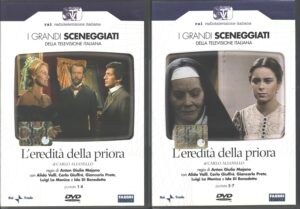 L’eredità della priora - Miniserie Completa DVD RAI (Episodi 1-7) (4 DVD) Grandi Sceneggiati Rai - Versione da edicola - DVD in Italiano
