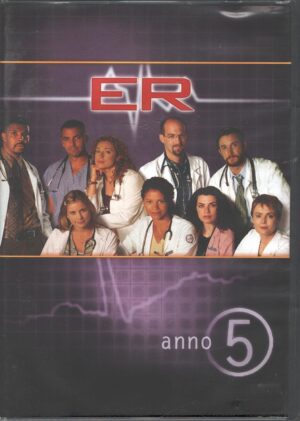 ER Medici in Prima Linea Anno 5 - Stagione 5 Completa (Box 6 DVD) (Episodi 1-22) DVD in Italiano