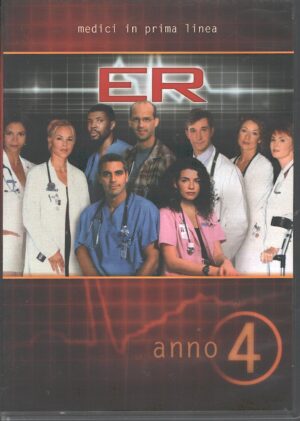 ER Medici in Prima Linea Anno 4 - Stagione 4 Completa (Box 6 DVD) (Episodi 1-22) DVD in Italiano