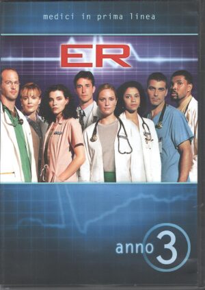 ER Medici in Prima Linea Anno 3 - Stagione 3 Completa (Box 7 DVD) (Episodi 1-22) DVD in Italiano
