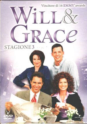 Will & Grace - Stagione 3 Completa (Episodi 1-25) (4 DVD) con Cofanetto - DVD in Italiano