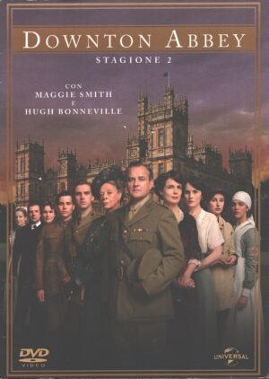 Downton Abbey - Stagione 2 Completa (Episodi 1-8) (4 DVD) con Slipcase - Versione da edicola - DVD in Italiano