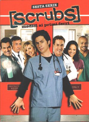 Scrubs. Stagione 6 Completa (Episodi 1-22) (4 DVD) con Slipcase. DVD in Italiano