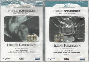 I fratelli Karamazov - Miniserie Completa DVD RAI (Episodi 1-7) (4 DVD) I grandi Sceneggiati Rai - Versione da edicola - DVD in Italiano