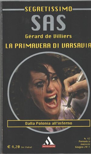 La primavera di Varsavia di Gerard de Villiers - Segretissimo SAS n. 42 ed. Mondadori