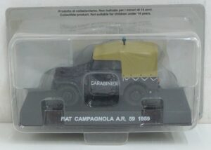Carabinieri Fiat Campagnola A.R. 59 - 1959. Modellino Die Cast Scala 1:43. De Agostini