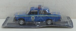 Polizia Lada Vaz BA3-2107. Modellino Die Cast Scala 1:43. De Agostini