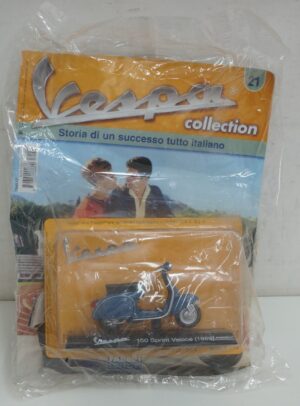 Piaggio Vespa 150 Sprint Veloce (1969). Modellino Die Cast Scala 1:18. Vespa Collection con Fascicolo. Fabbri