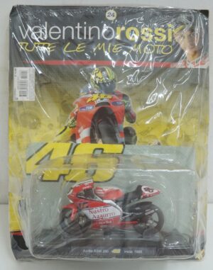 Aprilia RSW 250 - 46 Imola 1998 - Modellino Die Cast Scala 1:18 - Valentino Rossi Tutte le mie Moto - Fabbri
