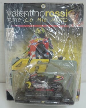 Aprilia RSW 250 - 46 World Champion 1999. Modellino Die Cast Scala 1:18. Valentino Rossi Tutte le mie Moto. Fabbri