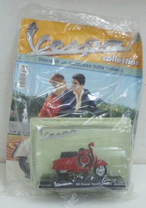 Piaggio Vespa 90 Super Sprint (1965). Modellino Die Cast Scala 1:18. Vespa Collection con Fascicolo. Fabbri