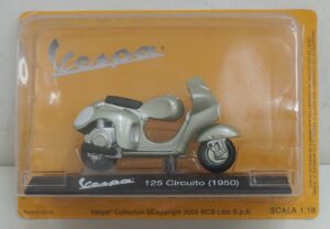 Piaggio Vespa 125 Circuito (1950) - Modellino Die Cast Scala 1:18 - Vespa Collection Senza Fascicolo - Fabbri