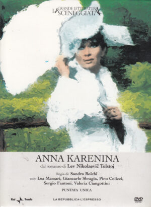 Anna Karenina (Lev Tostoj) - Miniserie Completa (2 DVD) (Episodi 1-6) La Grande Letteratura Sceneggiata - Versione da edicola - DVD in Italiano