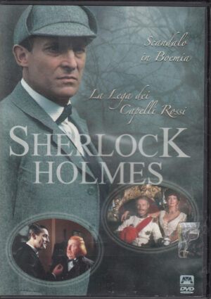 Sherlock Holmes Scandalo in Boemia - La Lega dei Capelli Rossi - DVD in Italiano. Versione da edicola