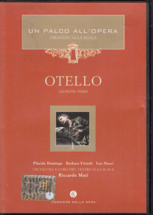 Otello - Un Palco All'Opera Vol.1 (Giuseppe Verdi) - Versione da edicola. DVD in Italiano