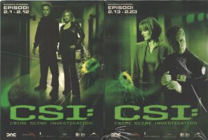 CSI Crime Scene Investigation - Stagione 2 Completa DVD Parte Prima e Seconda (6 DVD) (Episodi 1-23) con Cofanetto - DVD in Italiano
