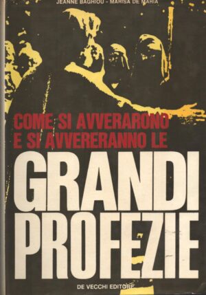Grandi profezie di Jeanne Baghiou, Marisa de Maria ed. De Vecchi