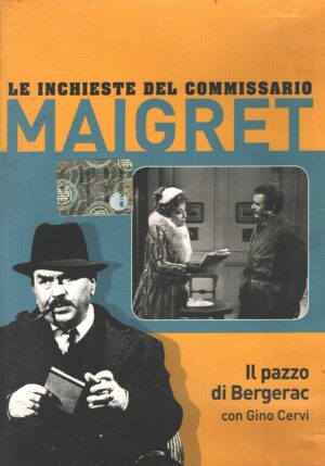 Il Pazzo di Bergerac (Gino Cervi) - DVD Le Inchieste del Commissario Maigret - Versione da edicola - DVD in Italiano