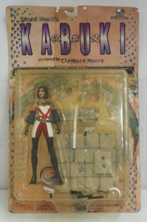 David Mack's: Kabuki - Sculpted by Clayburn Moore. Action Figure cm 14. Moore Action 2000