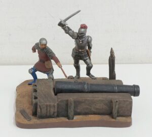 Postazione di Artiglieria - Diorama Completo - Storia e Miniature del Medioevo - Hobby & Work