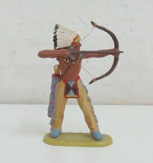Elastolin - Indiano con Arco e frecce - Indian Braves Figure cm 8