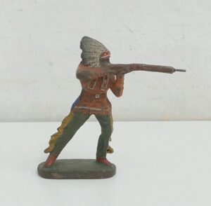 Elastolin – Indiano che spara in piedi – Indian Shooting Figure cm 8