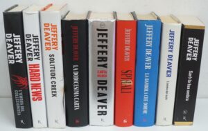 Lotto n. 9 Libri di Jeffery Deaver - Gialli Thriller - Lotto come da immagine