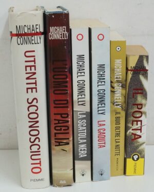 Lotto n. 6 Libri di Michael Connelly - Gialli Thriller - Lotto come da immagine