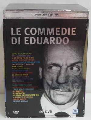 Le Commedie di Eduardo De Filippo - Collector's Edition (29 DVD) con Cofanetto. DVD in Italiano
