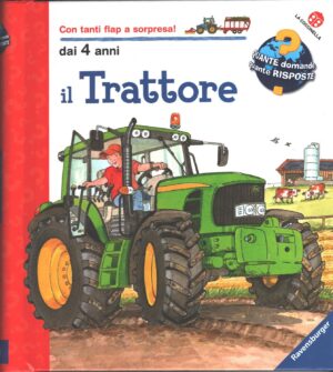 Il trattore di Andrea Erne ed. La Coccinella (Con tante finestrelle da aprire)