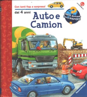 Auto e camion di Andrea Erne ed. La Coccinella (Con tante finestrelle da aprire)