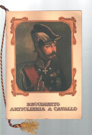 Calendario Reggimento Artiglieria a Cavallo Anno 1995 - Con Cordoncino Originale